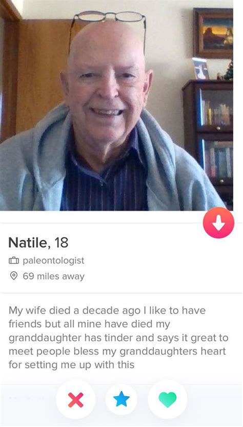 old man dating profile